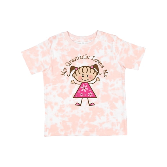 Inktastic My Grammie Loves Me Girls Toddler T-Shirt