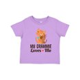 thumbnail image 1 of Inktastic My Grammie Loves Me Granddaughter Girls Toddler T-Shirt, 1 of 5