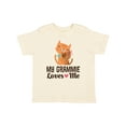 thumbnail image 1 of Inktastic My Grammie Loves Me Granddaughter Girls Toddler T-Shirt, 1 of 5