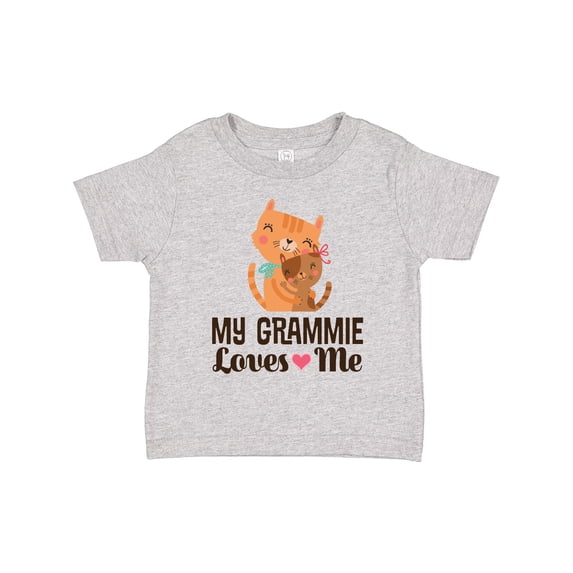 Inktastic My Grammie Loves Me Granddaughter Girls Toddler T-Shirt