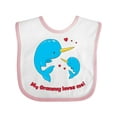 thumbnail image 1 of Inktastic My Grammy Loves Me Boys or Girls Baby Bib, 1 of 4