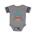 thumbnail image 1 of Inktastic My Grammy Loves Me Boys or Girls Baby Bodysuit, 1 of 4