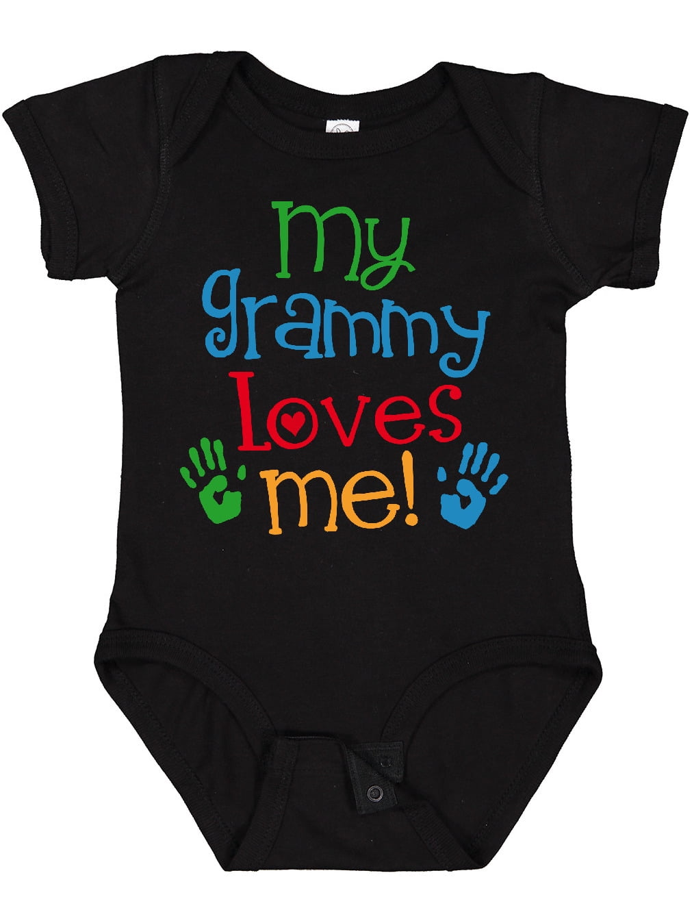 Inktastic My Grammy Loves Me Boys or Girls Baby Bodysuit