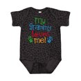 thumbnail image 1 of Inktastic My Grammy Loves Me Boys or Girls Baby Bodysuit, 1 of 5