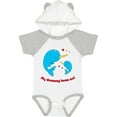 thumbnail image 1 of Inktastic My Grammy Loves Me Boys or Girls Baby Bodysuit, 1 of 5