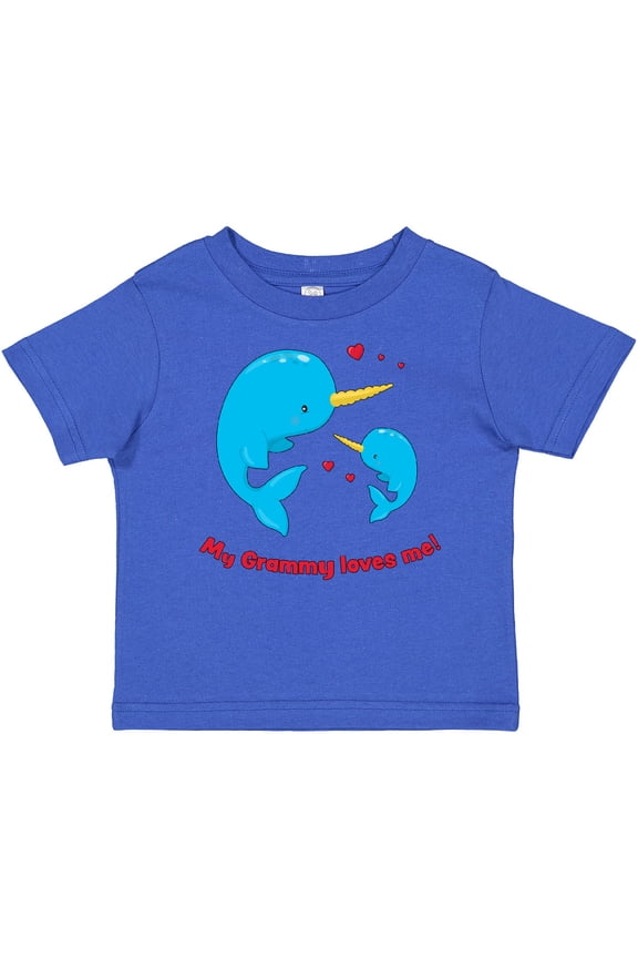 My Grammy Loves Me Boys or Girls Baby T-Shirt