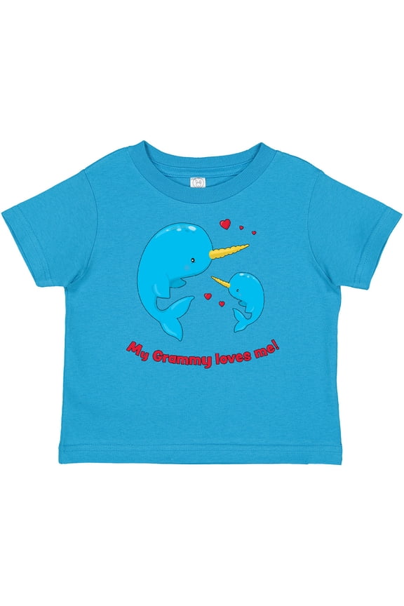 My Grammy Loves Me Boys or Girls Baby T-Shirt