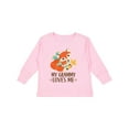 thumbnail image 1 of Inktastic My Grammy Loves Me Fox Boys or Girls Long Sleeve Toddler T-Shirt, 1 of 5