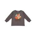 thumbnail image 1 of Inktastic My Grammy Loves Me Fox Boys or Girls Long Sleeve Toddler T-Shirt, 1 of 5