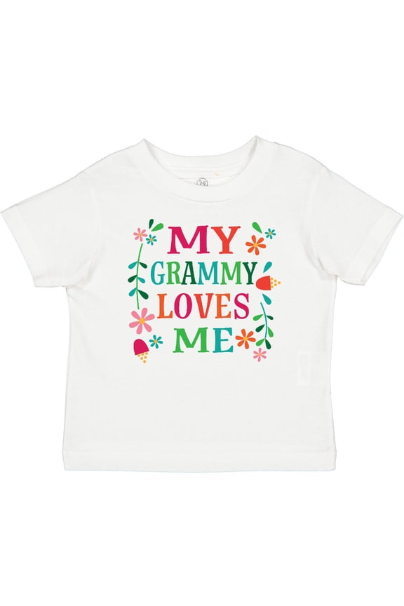 My Grammy Loves Me Girls Apparel Girls Baby T-Shirt