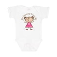 thumbnail image 1 of Inktastic My Grammy Loves Me Girls Baby Bodysuit, 1 of 5
