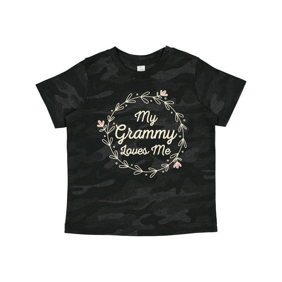 Inktastic My Grammy Loves Me Girls Granddaughter Girls Toddler T-Shirt