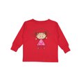 thumbnail image 1 of Inktastic My Grammy Loves Me Girls Long Sleeve Toddler T-Shirt, 1 of 5