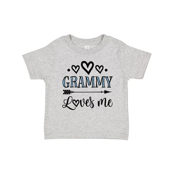 Inktastic My Grammy Loves Me Grandchild Girls Toddler T-Shirt