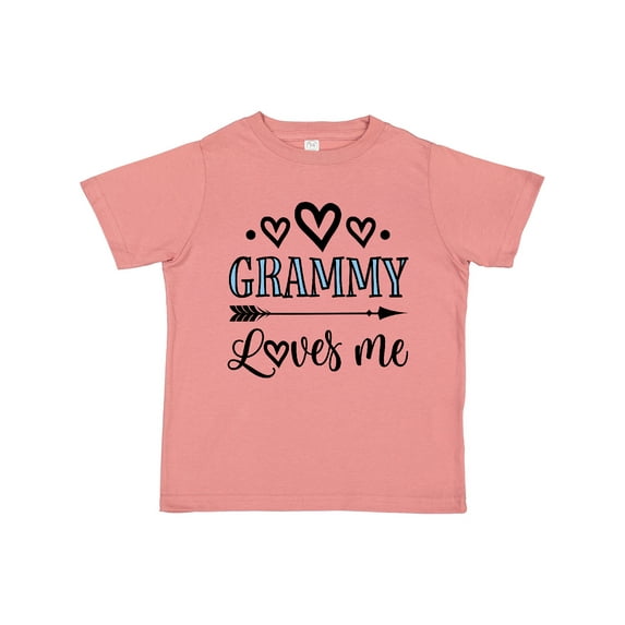 Inktastic My Grammy Loves Me Grandchild Girls Toddler T-Shirt