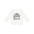 thumbnail image 1 of Inktastic My Grammy Loves Me Grandchild Toddler Sweatshirt, 1 of 4
