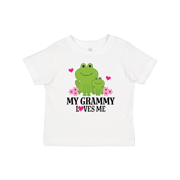 Inktastic My Grammy Loves Me Granddaughter Girls Baby T-Shirt