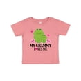 thumbnail image 1 of Inktastic My Grammy Loves Me Granddaughter Girls Baby T-Shirt, 1 of 5