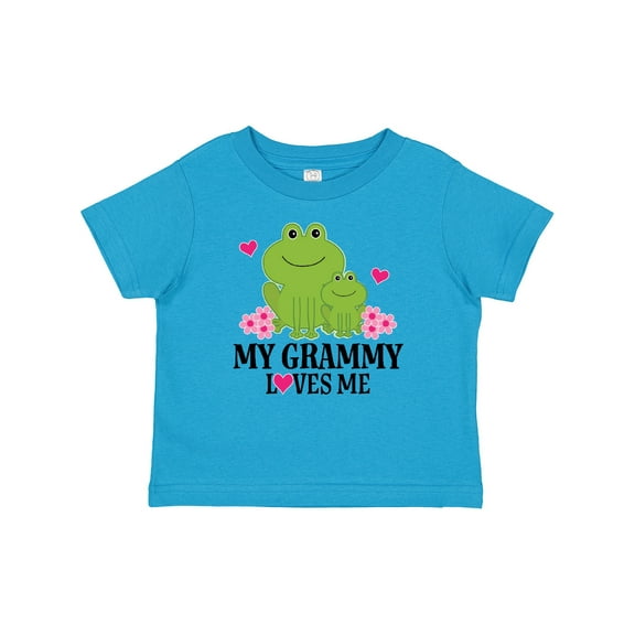 Inktastic My Grammy Loves Me Granddaughter Girls Baby T-Shirt