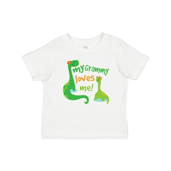 Inktastic My Grammy Loves Me Grandson Boys Baby T-Shirt