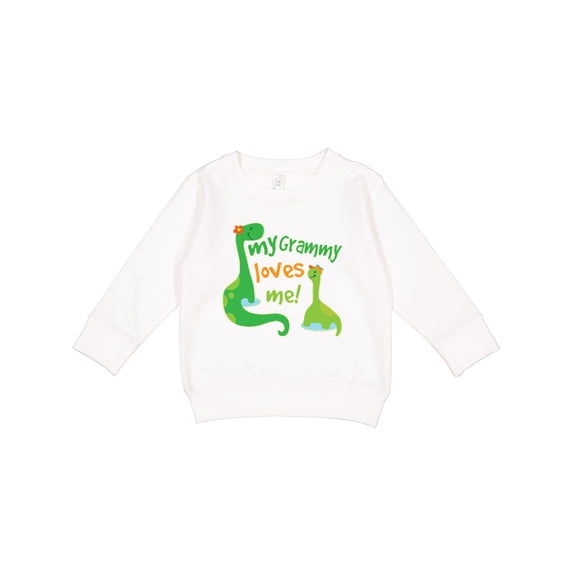 Inktastic My Grammy Loves Me Grandson Toddler Sweatshirt