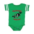thumbnail image 1 of Inktastic My Grammy Loves Me Orca Family Boys or Girls Baby Bodysuit, 1 of 5