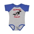 thumbnail image 1 of Inktastic My Grammy Loves Me Orca Family Boys or Girls Baby Bodysuit, 1 of 5