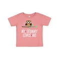 thumbnail image 1 of Inktastic My Grammy Loves Me Owl Girls Baby T-Shirt, 1 of 5