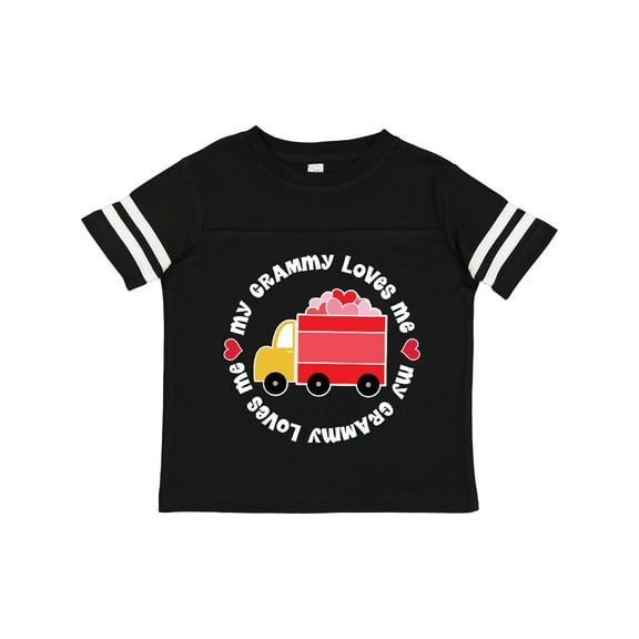 Inktastic My Grammy Loves Me Valentine Truck Boys or Girls Toddler T-Shirt