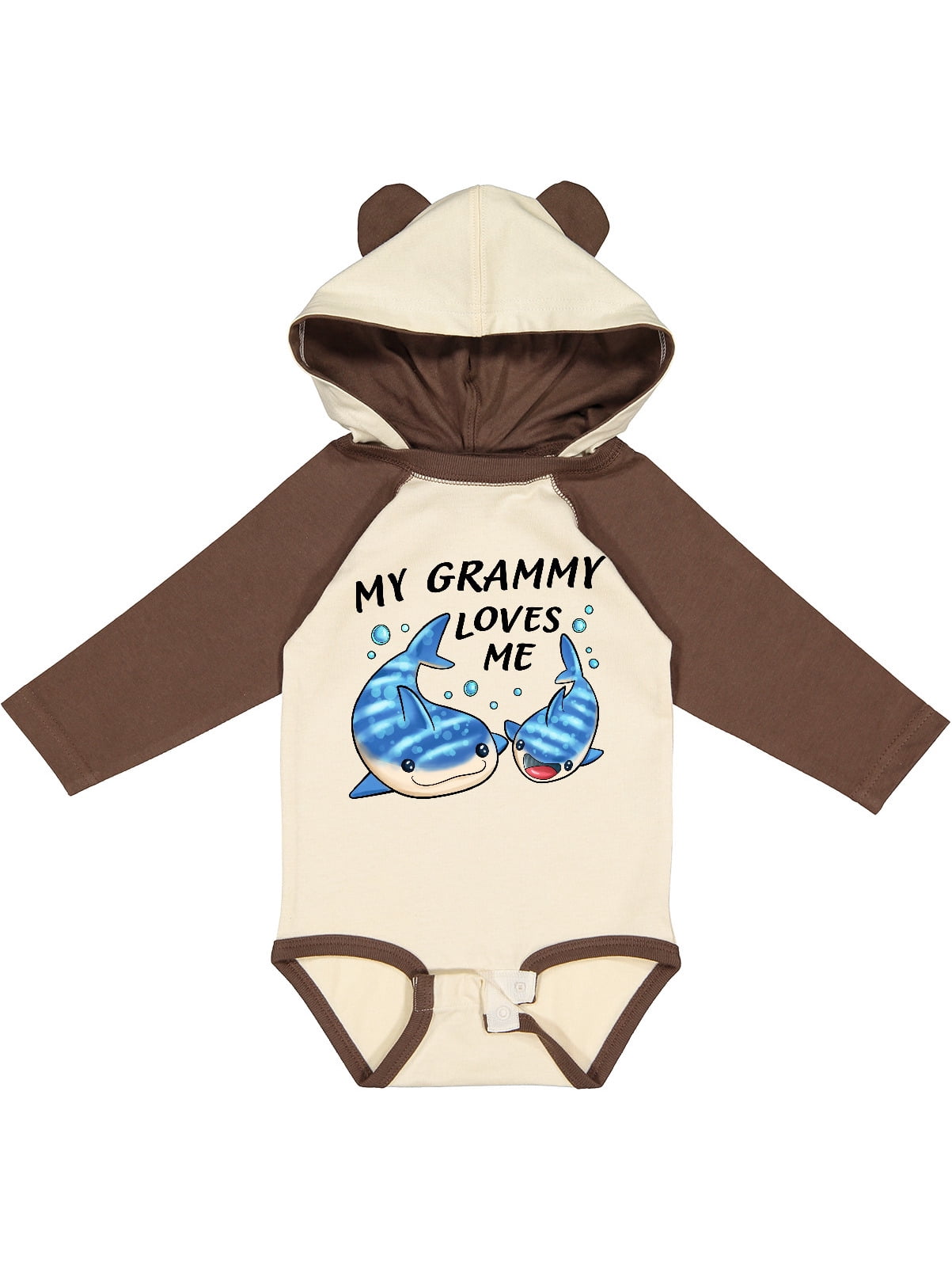 Grammys 25 Inktastic My Grammy And Grampy Love Me With Hearts Boys Or Girls Toddler T-Shirt Grammy Shirt