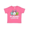 thumbnail image 1 of Inktastic My Grammy Loves Me with Bunny and Easter Eggs Boys or Girls Toddler T-Shirt, 1 of 5