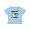 thumbnail image 1 of Inktastic My Grammy Loves Me with Sloth and Hearts Boys or Girls Baby T-Shirt, 1 of 5