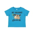thumbnail image 1 of Inktastic My Grammy Loves Me with Sloth and Hearts Boys or Girls Toddler T-Shirt, 1 of 5