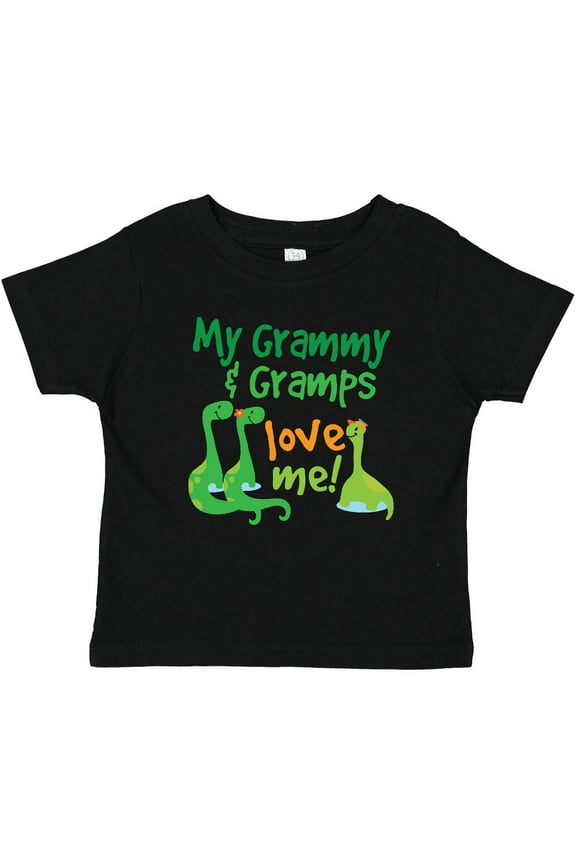 My Grammy and Gramps Love Me Grandson Boys Baby T-Shirt