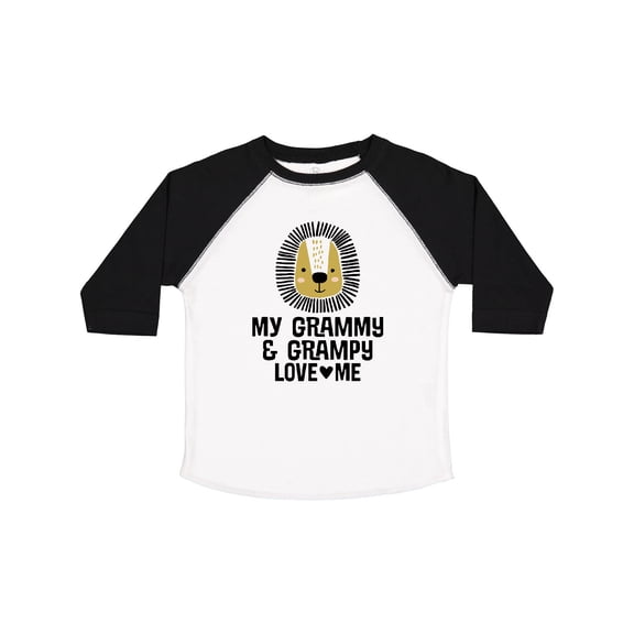 Inktastic My Grammy and Grampy Love Me Boys Toddler T-Shirt