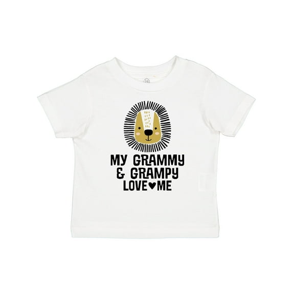 Inktastic My Grammy and Grampy Love Me Boys Toddler T-Shirt