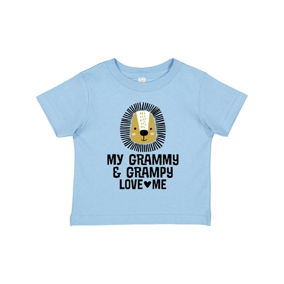 Inktastic My Grammy and Grampy Love Me Boys Toddler T-Shirt