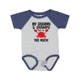 thumbnail image 1 of Inktastic My Grammy and Grampy Love Me Boys or Girls Baby Bodysuit, 1 of 5