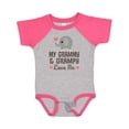 thumbnail image 1 of Inktastic My Grammy and Grampy Love Me Boys or Girls Baby Bodysuit, 1 of 5