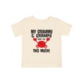 thumbnail image 1 of Inktastic My Grammy and Grampy Love Me Boys or Girls Baby T-Shirt, 1 of 5