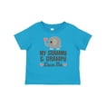 thumbnail image 1 of Inktastic My Grammy and Grampy Love Me Boys or Girls Baby T-Shirt, 1 of 5