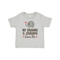 thumbnail image 1 of Inktastic My Grammy and Grampy Love Me Boys or Girls Baby T-Shirt, 1 of 5