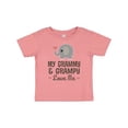 thumbnail image 1 of Inktastic My Grammy and Grampy Love Me Boys or Girls Baby T-Shirt, 1 of 5