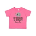 thumbnail image 1 of Inktastic My Grammy and Grampy Love Me Boys or Girls Baby T-Shirt, 1 of 5