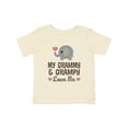 thumbnail image 1 of Inktastic My Grammy and Grampy Love Me Boys or Girls Baby T-Shirt, 1 of 5