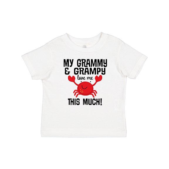 Inktastic My Grammy and Grampy Love Me Boys or Girls Baby T-Shirt
