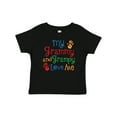 thumbnail image 1 of Inktastic My Grammy and Grampy Love Me Boys or Girls Baby T-Shirt, 1 of 5