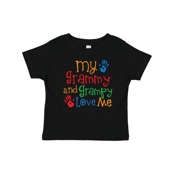 Inktastic My Grammy and Grampy Love Me Boys or Girls Baby T-Shirt