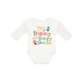 thumbnail image 1 of Inktastic My Grammy and Grampy Love Me Boys or Girls Long Sleeve Baby Bodysuit, 1 of 5