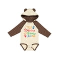 thumbnail image 1 of Inktastic My Grammy and Grampy Love Me Boys or Girls Long Sleeve Baby Bodysuit, 1 of 5